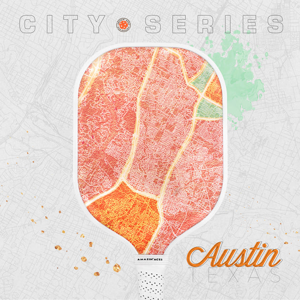 Amazin' Aces City Series Austin, Texas-Inspired 2-Paddle Pickleball Set