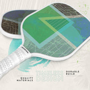 Amazin' Aces City Series San Diego, California-Inspired 2-Paddle Pickleball Set