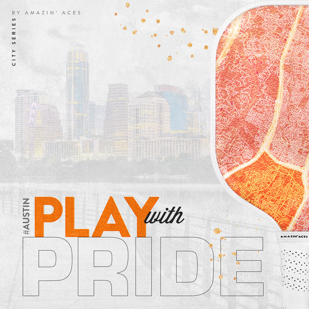 Amazin' Aces City Series Austin, Texas-Inspired 2-Paddle Pickleball Set