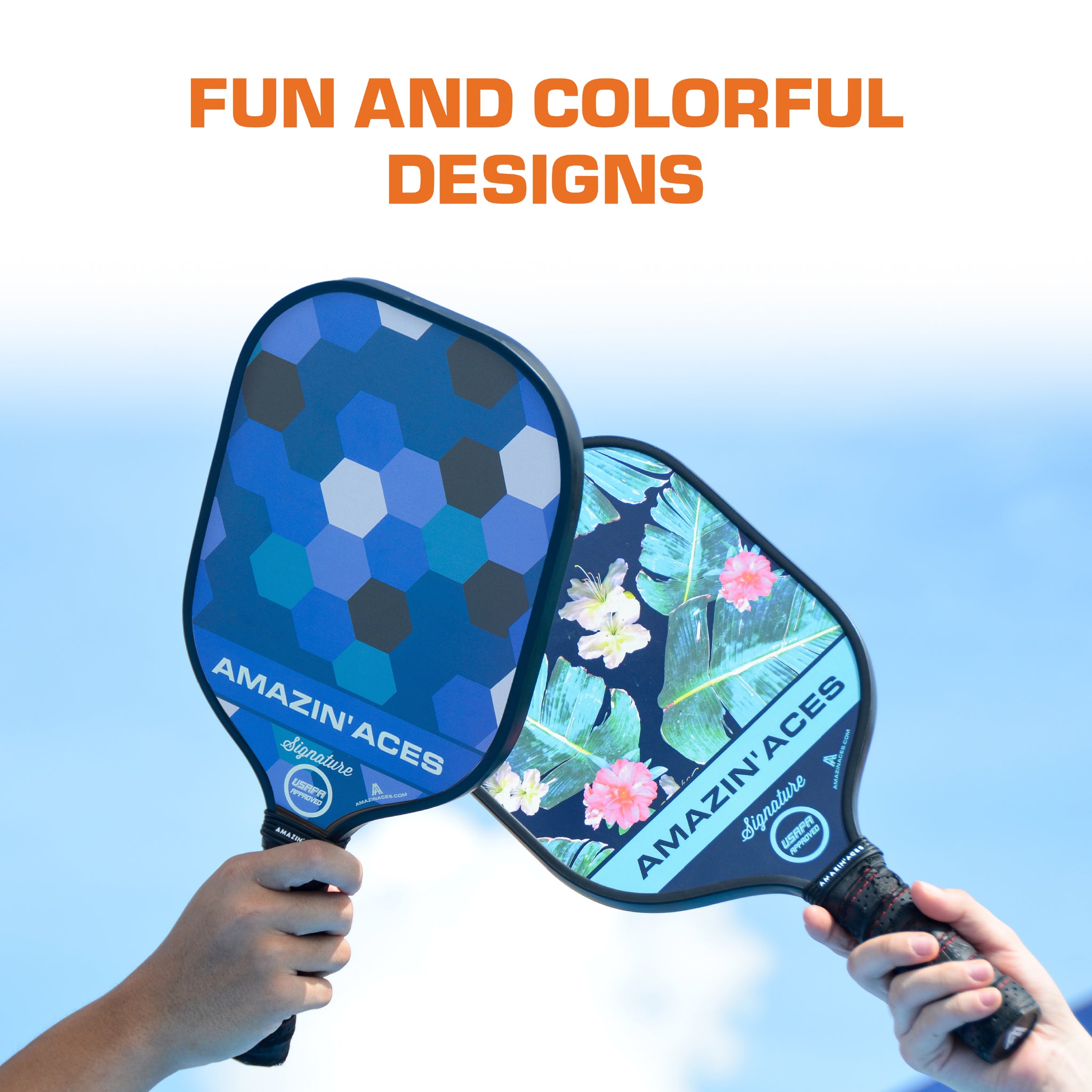 SIGNATURE Paddle Set - Blue & Green