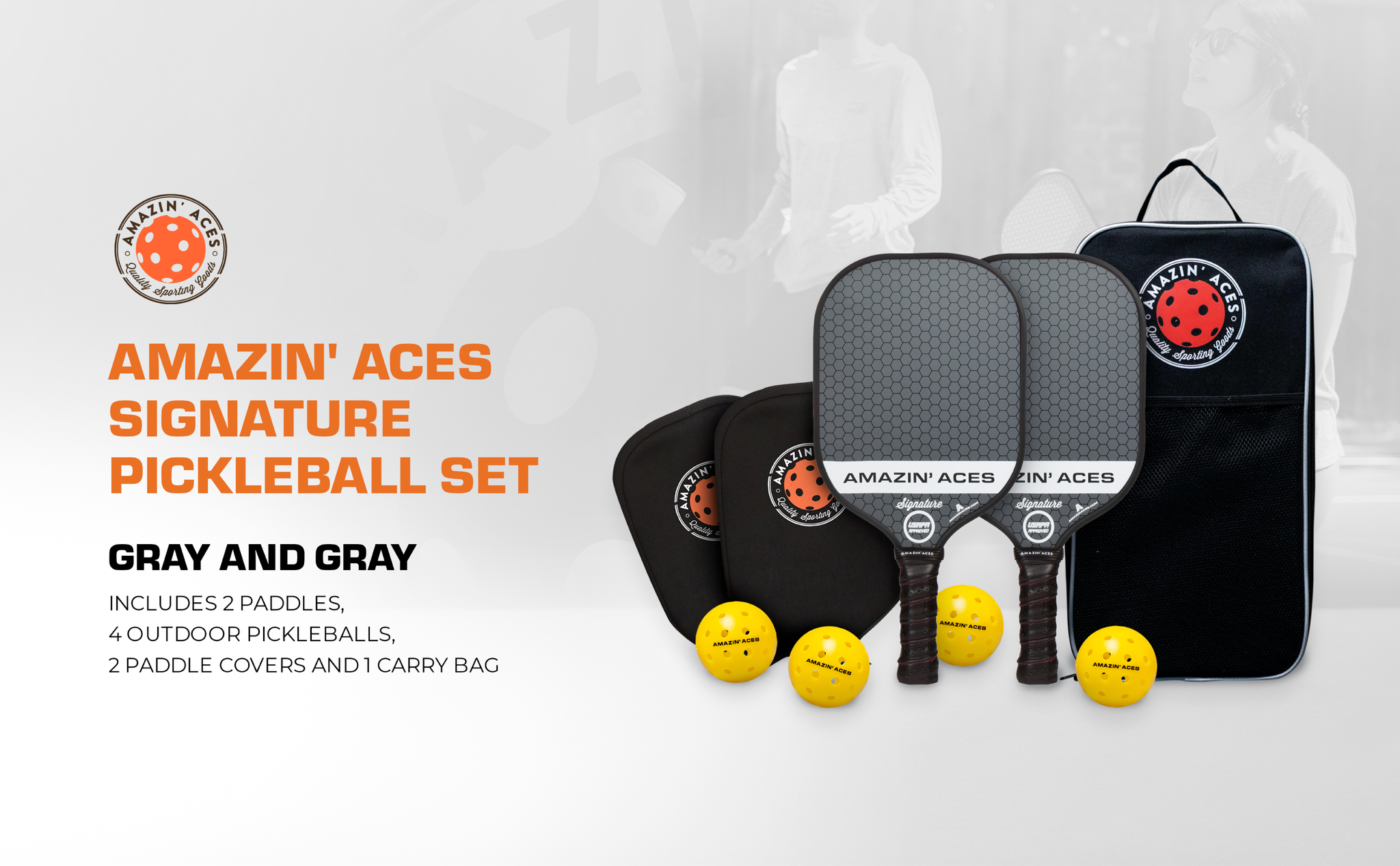 SIGNATURE Paddle Set - Slate Gray