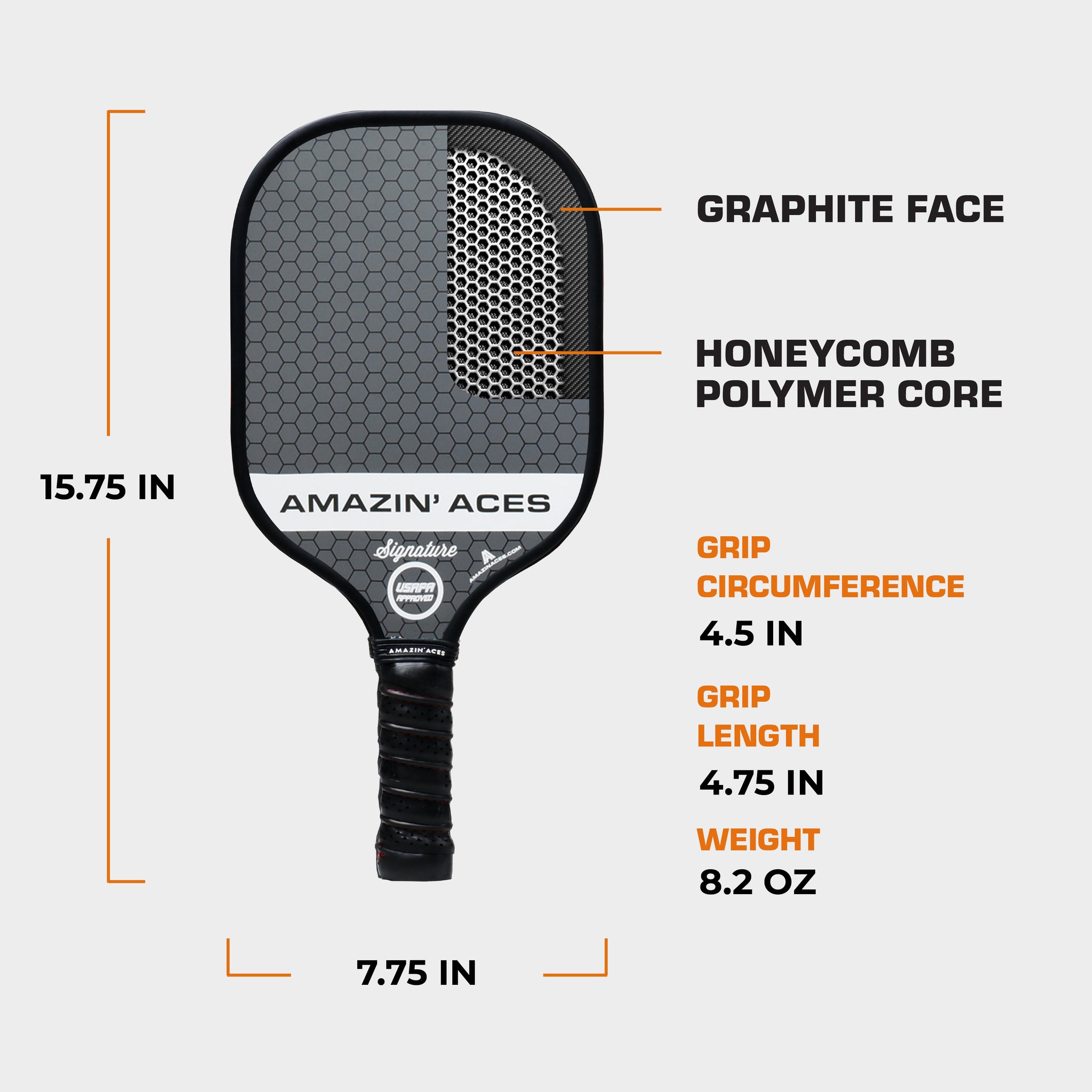 SIGNATURE Paddle Set - Slate Gray