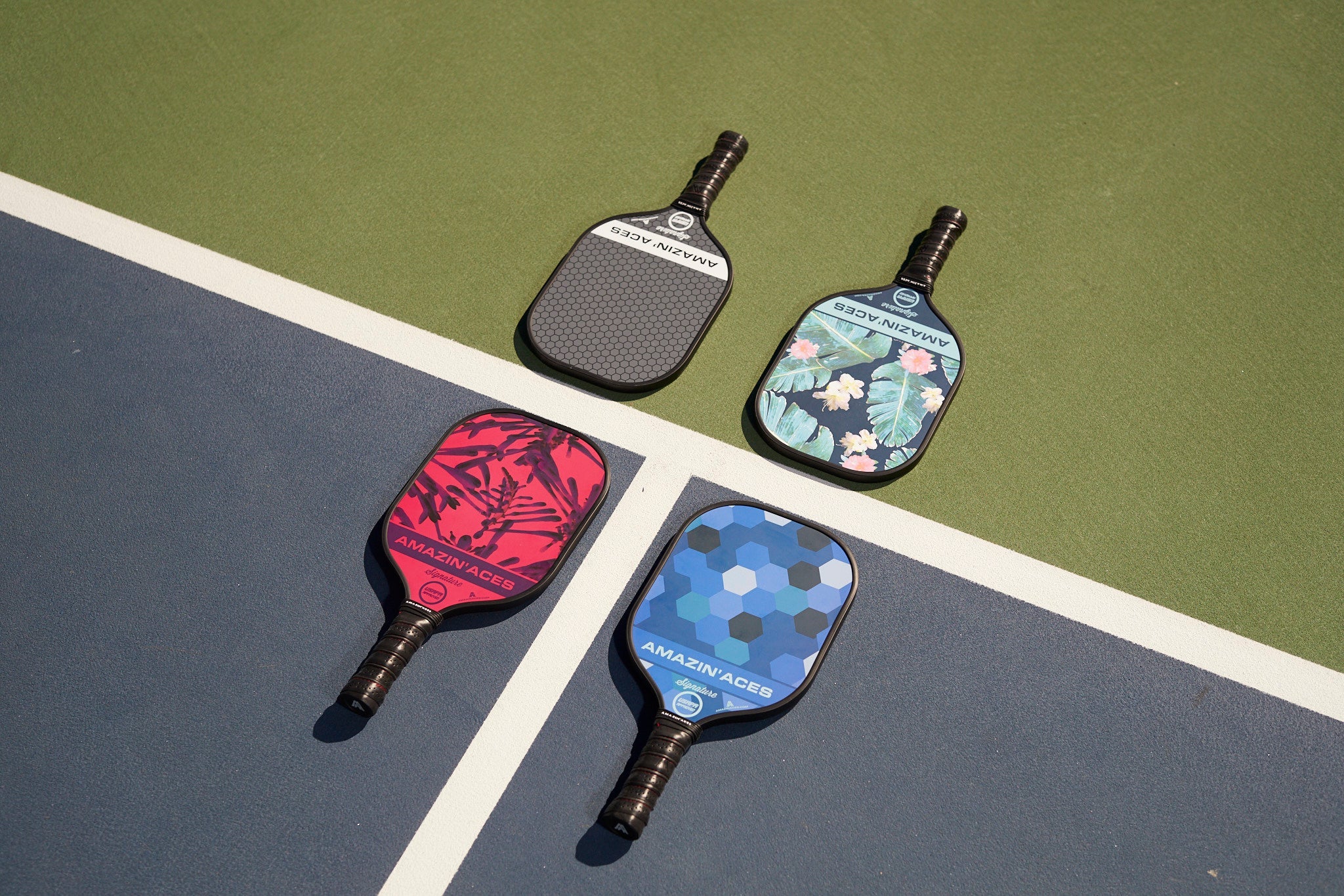 SIGNATURE Paddle Set - Honeycomb Blue