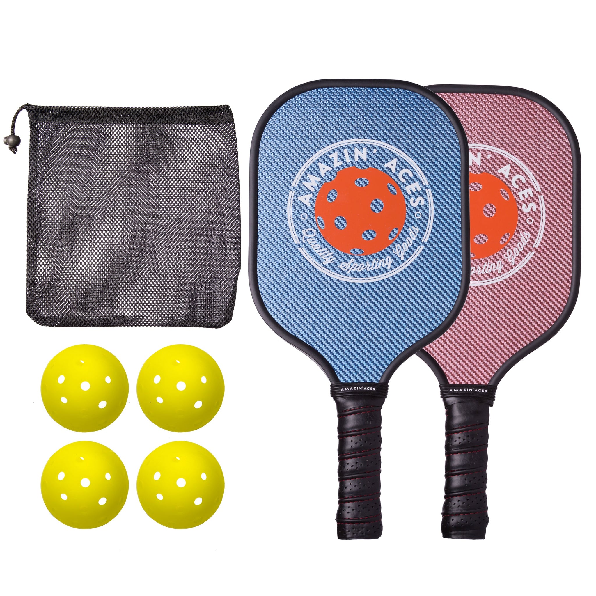 Classic Paddle Set - Blue & Pink