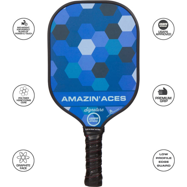 SIGNATURE Paddle - Honeycomb Blue